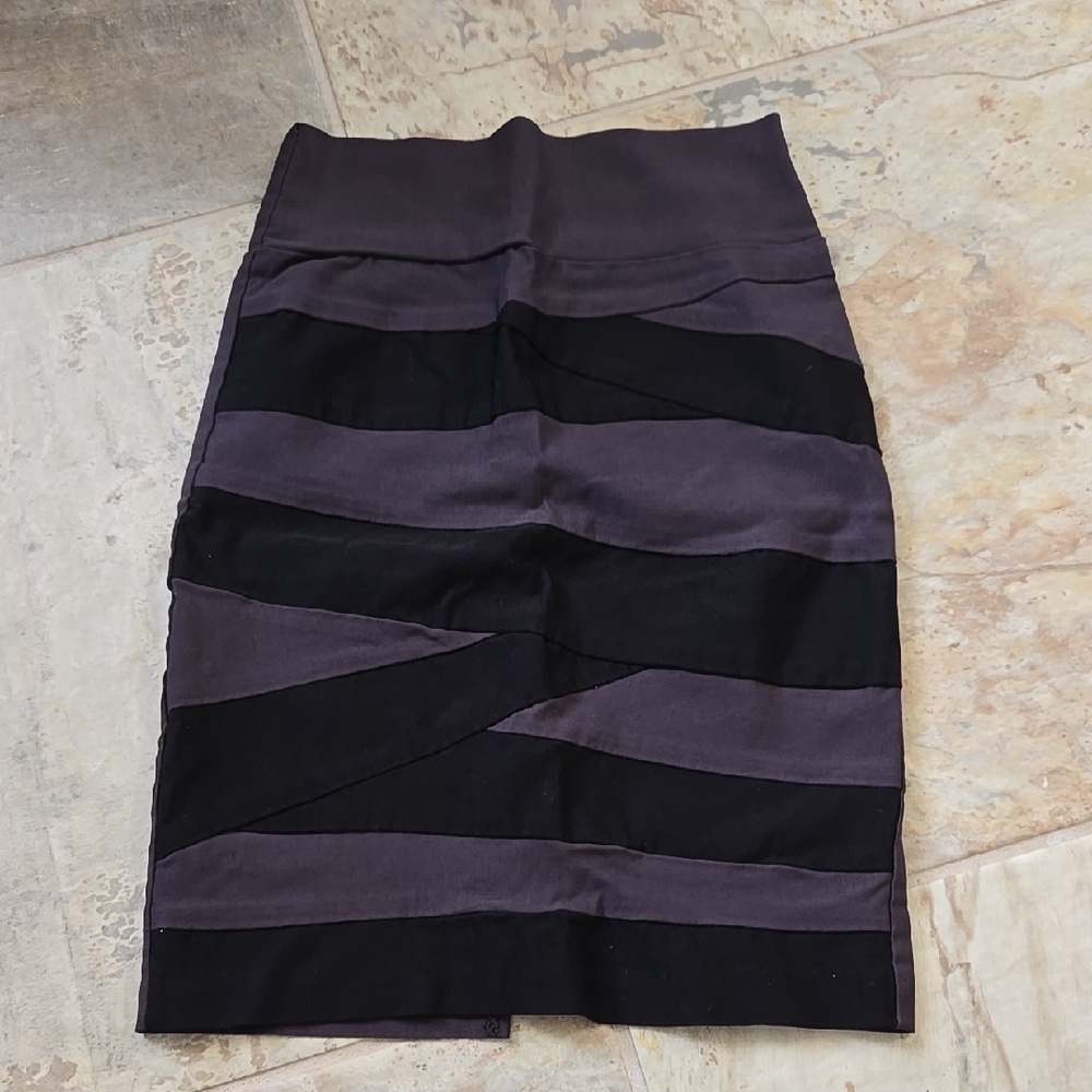 Bandage True Vintage Y2K Black and Gray Women's Skirt Baddie Xs